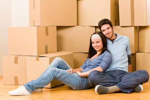 Eco-friendly packing materials used by Kingston Storage services